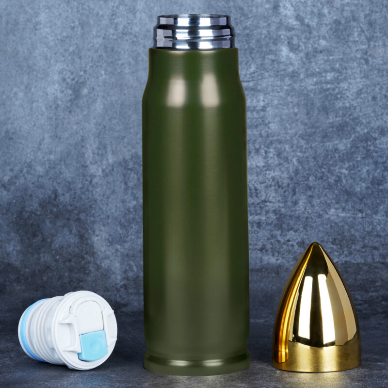 Funslive® Stainless Steel Bullet Tumbler Army Green