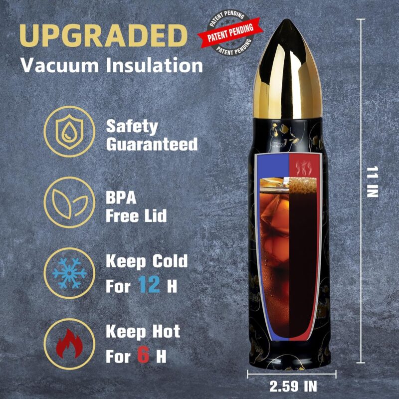 Funslive® Skull Bullet Tumbler - Image 2